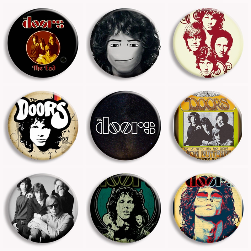Vintage Brooch Pin - Vintage Rock N Roll Band The