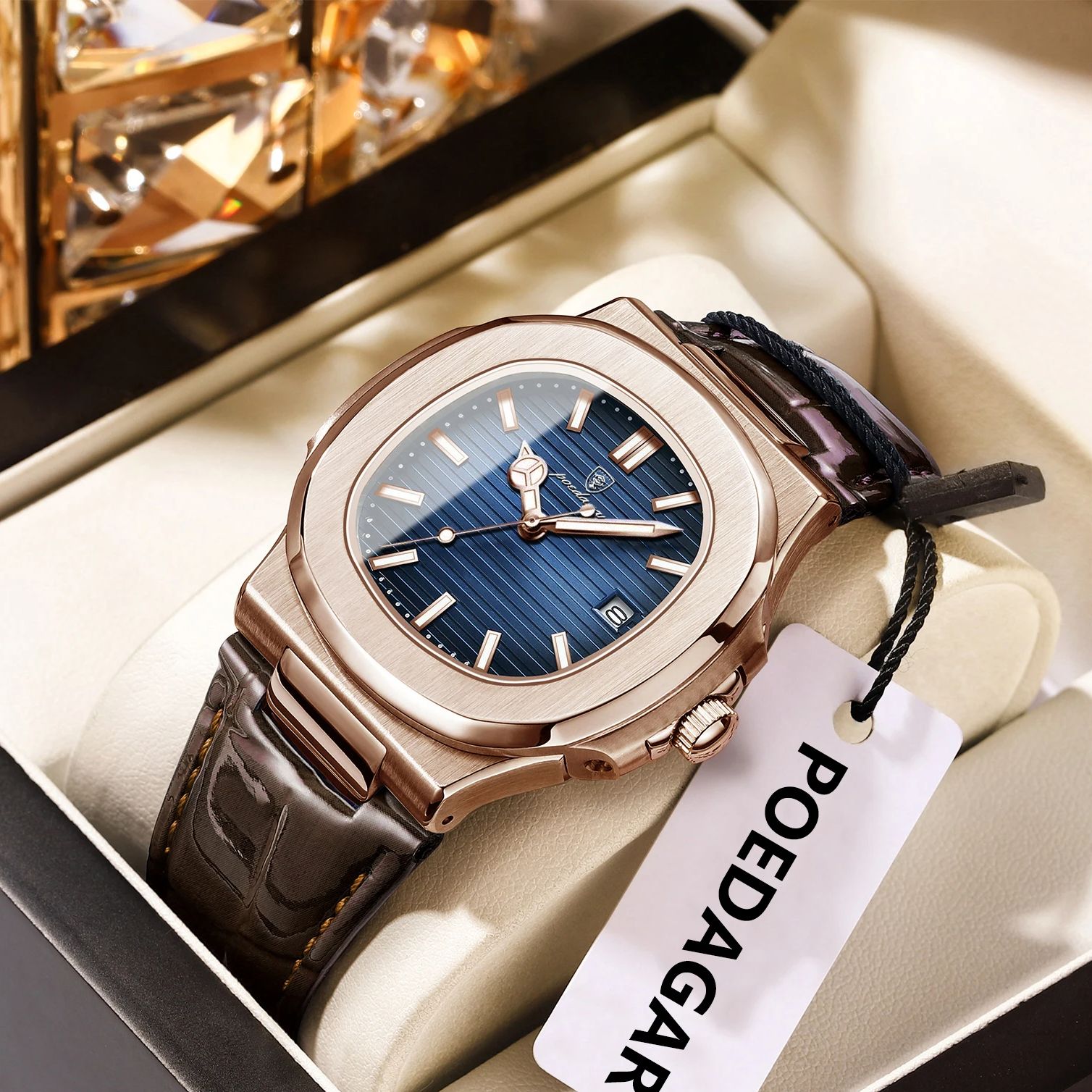 Rg Watches & Jewelry Gmbh - POEDAGAR Business Man Watch Date Waterproof