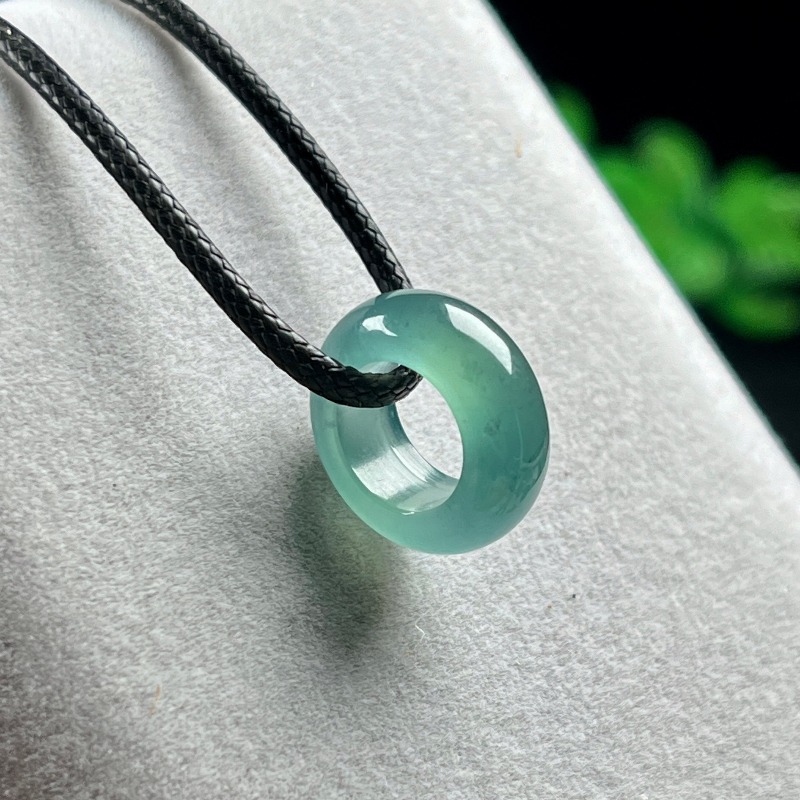 Jewelry & Watches Sp Z Oo Opinie - Natural Emerald Blue Water Lucky Bead