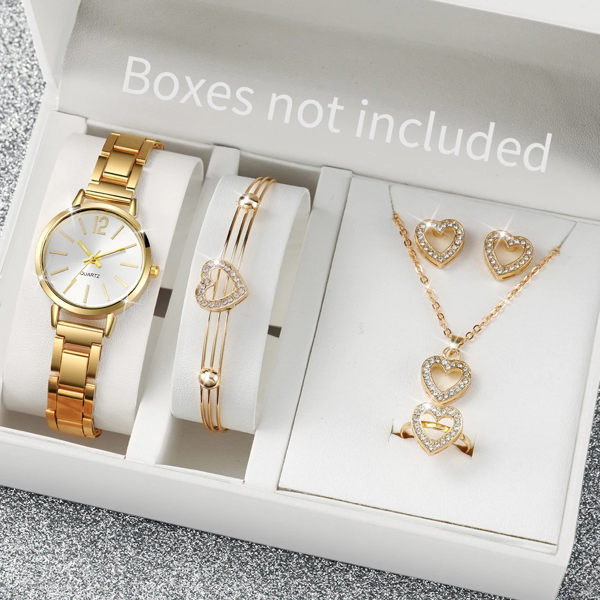 Jewelry Watches For Kids - 6PCS/Set Fashion Women Watches Luxury Analog