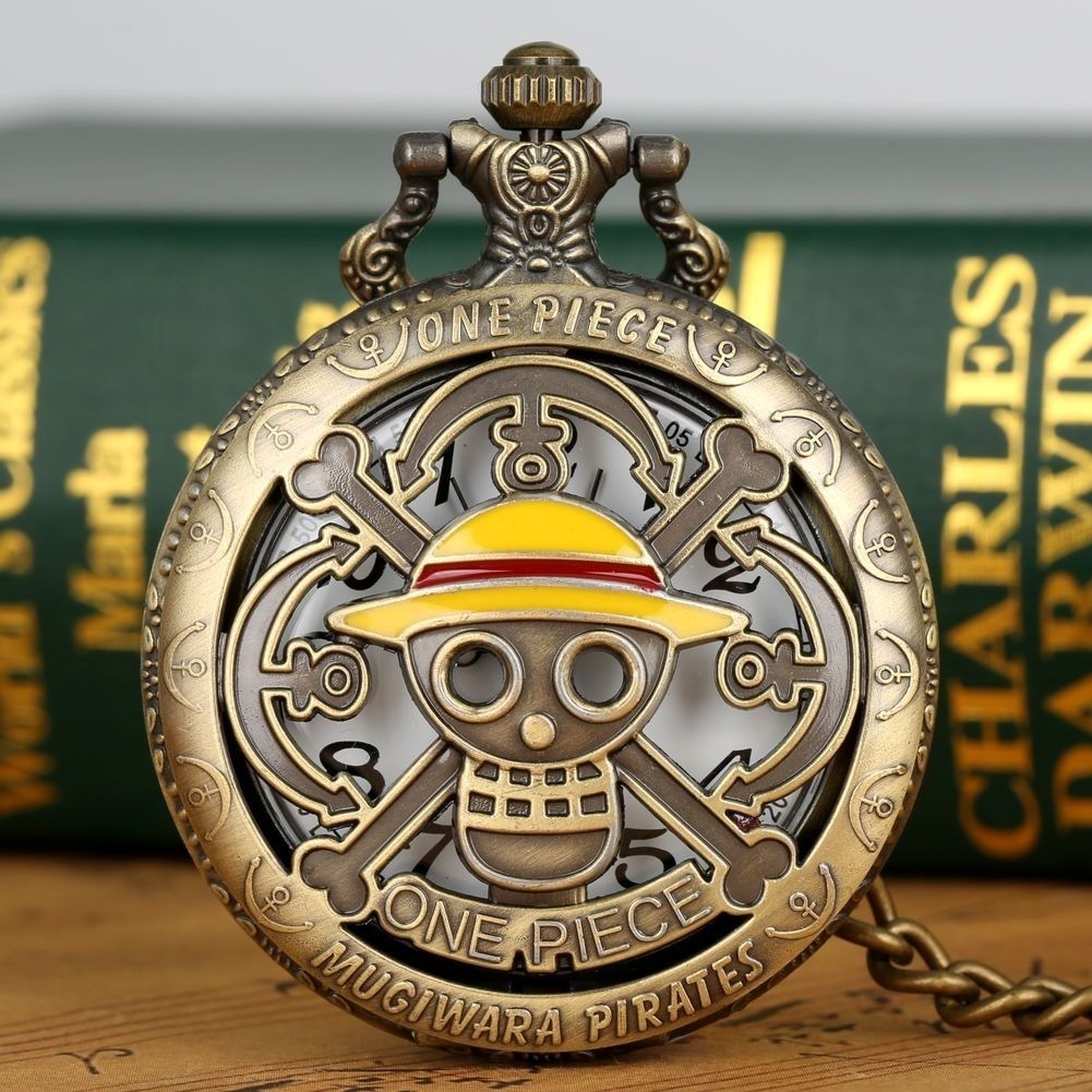 One Piece Anime Pocket Watch,  - Vintage Pocket Watch 评论和价格