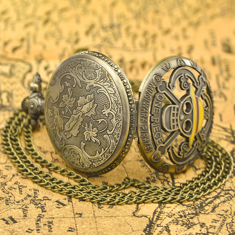 One Piece Anime Pocket Watch,  - Vintage Pocket Watch 评论和价格