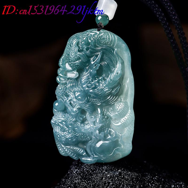 Natural Burmese Jadeite Dragon - Jewelry & Watches Sp Z Oo Opinie 评论和价格