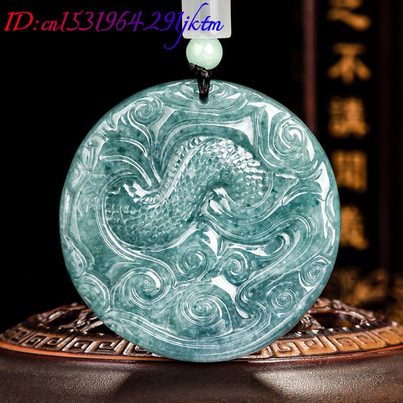 Burmese Jadeite Dragon Pendant - Jewelry & Watches Sp Z Oo Opinie 评论和价格
