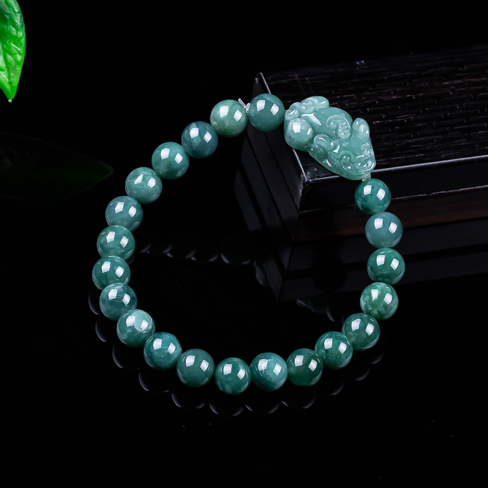 Natural Burmese Jadeite Pixiu  - Jewelry & Watches Sp Z Oo Opinie 评论和价格