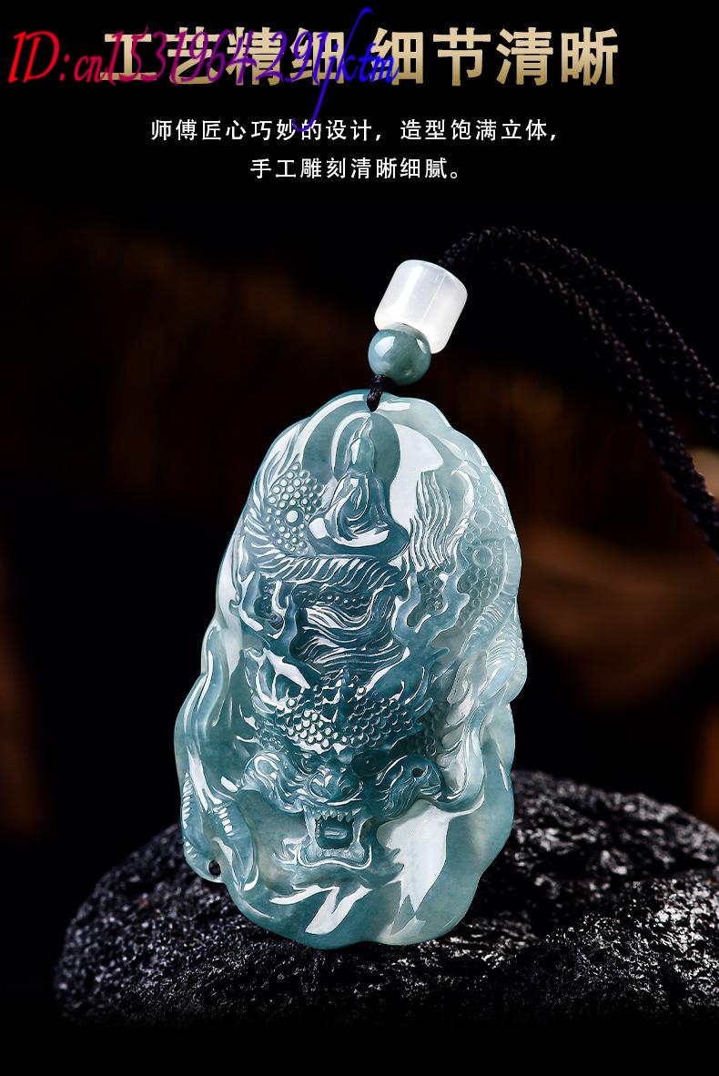 Natural Burmese Jadeite Dragon - Luxury Gifts Jewelry & Watches Namfleg Mostar 评论和价格