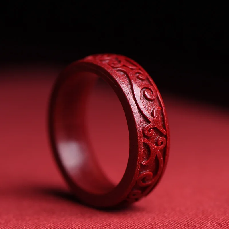 Natural Authentic Cinnabar Rin - Luxury Gifts Jewelry & Watches Namfleg Mostar 评论和价格