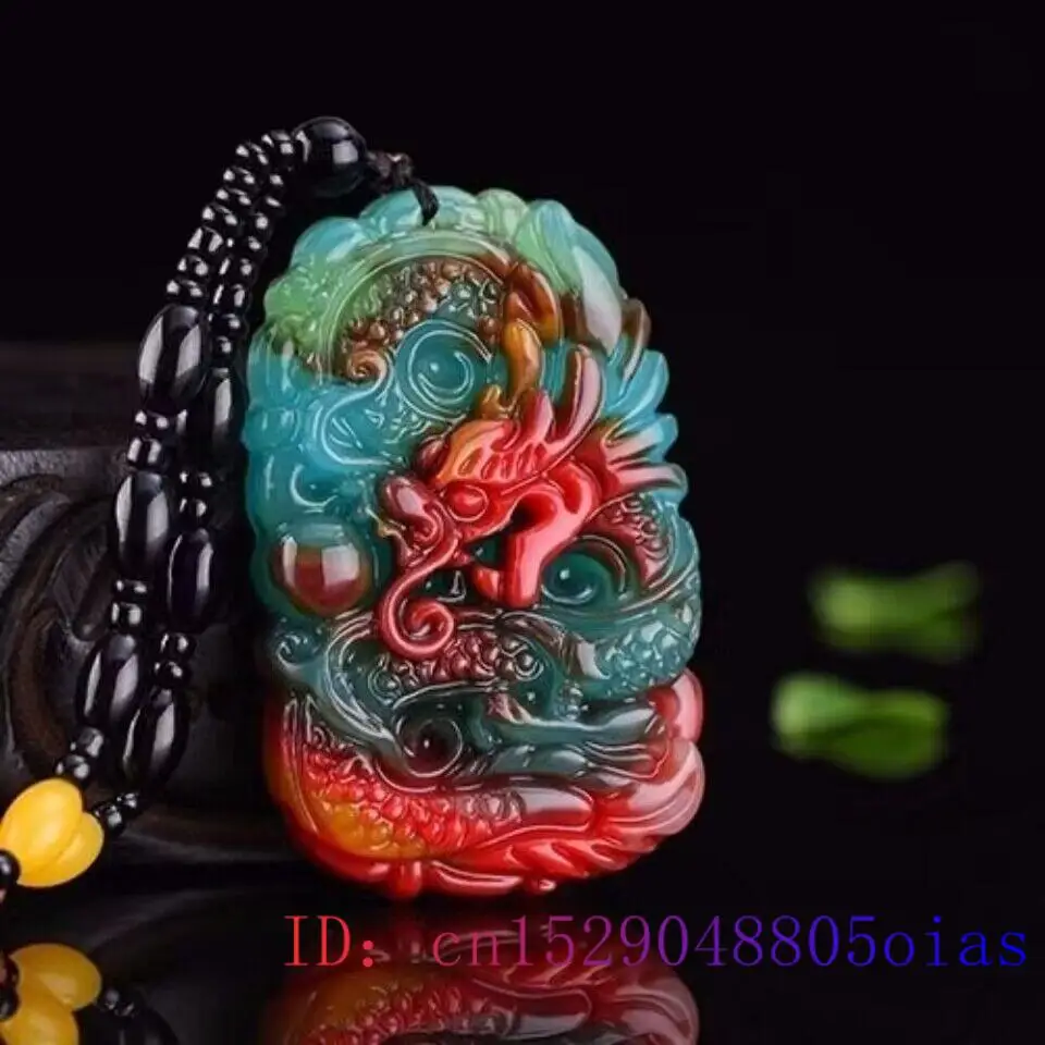 Real Jade Dragon Pendant Neckl - Luxury Gifts Jewelry & Watches Namfleg Mostar 评论和价格