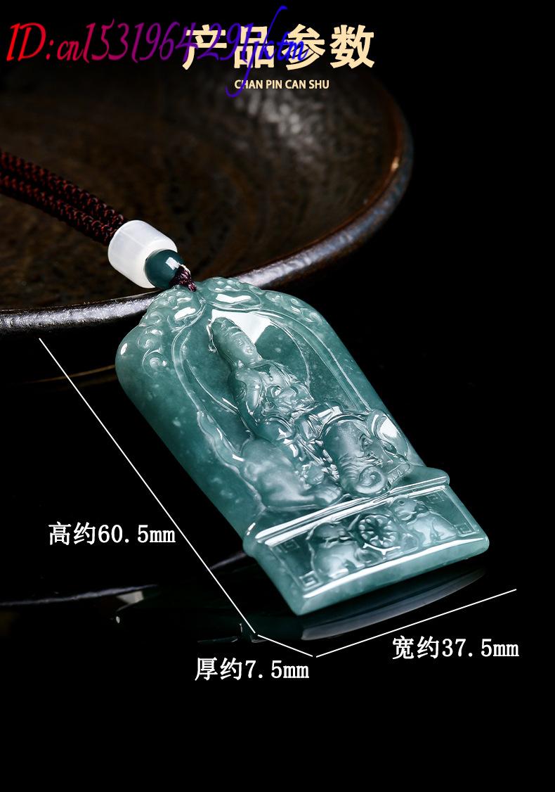 Natural Burmese Jadeite Guanyi - Jewelry & Watches Sp Z Oo Opinie 评论和价格