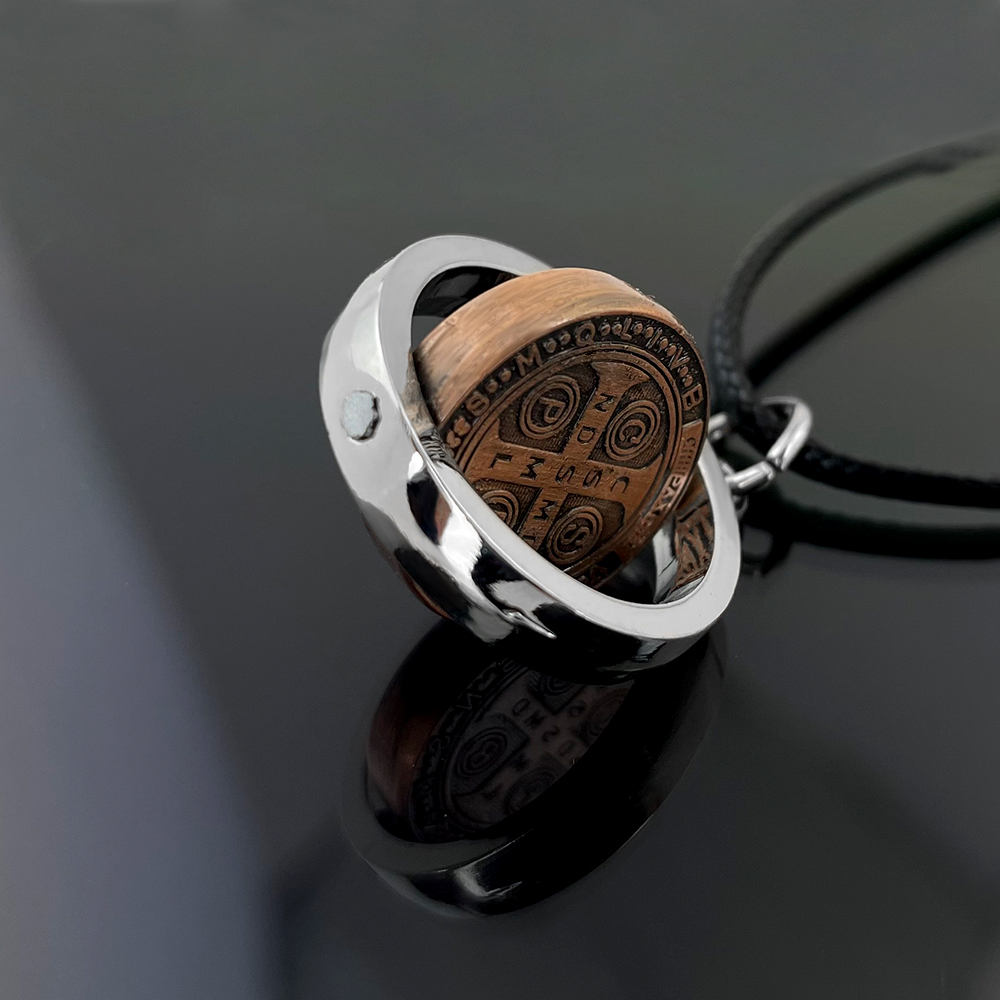New St Benedict Medal Necklace - Jewelry & Watches Sp Z Oo Opinie 评论和价格