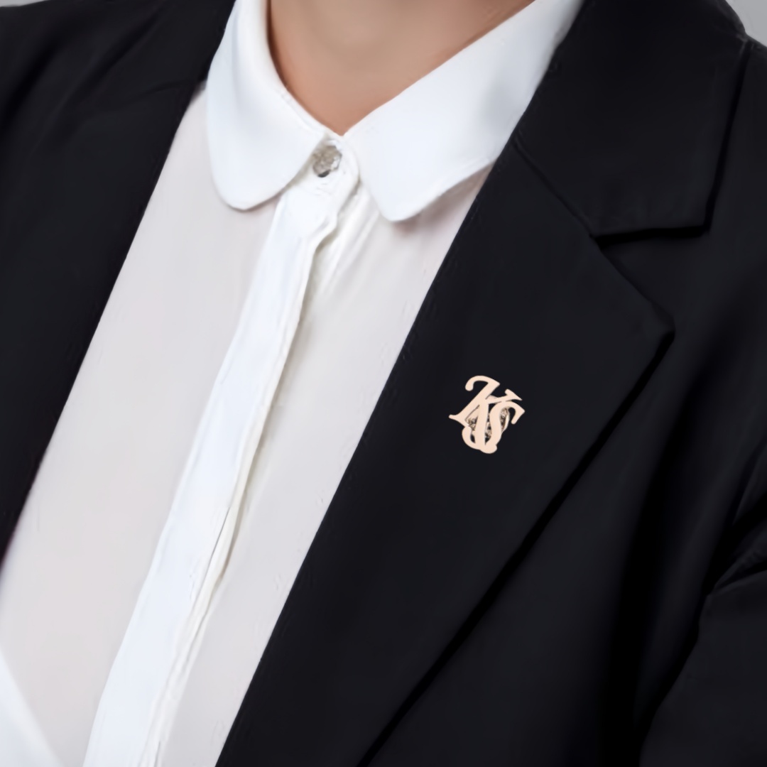 Personalized Initials Jacket L - Vintage Brooch Pin 评论和价格