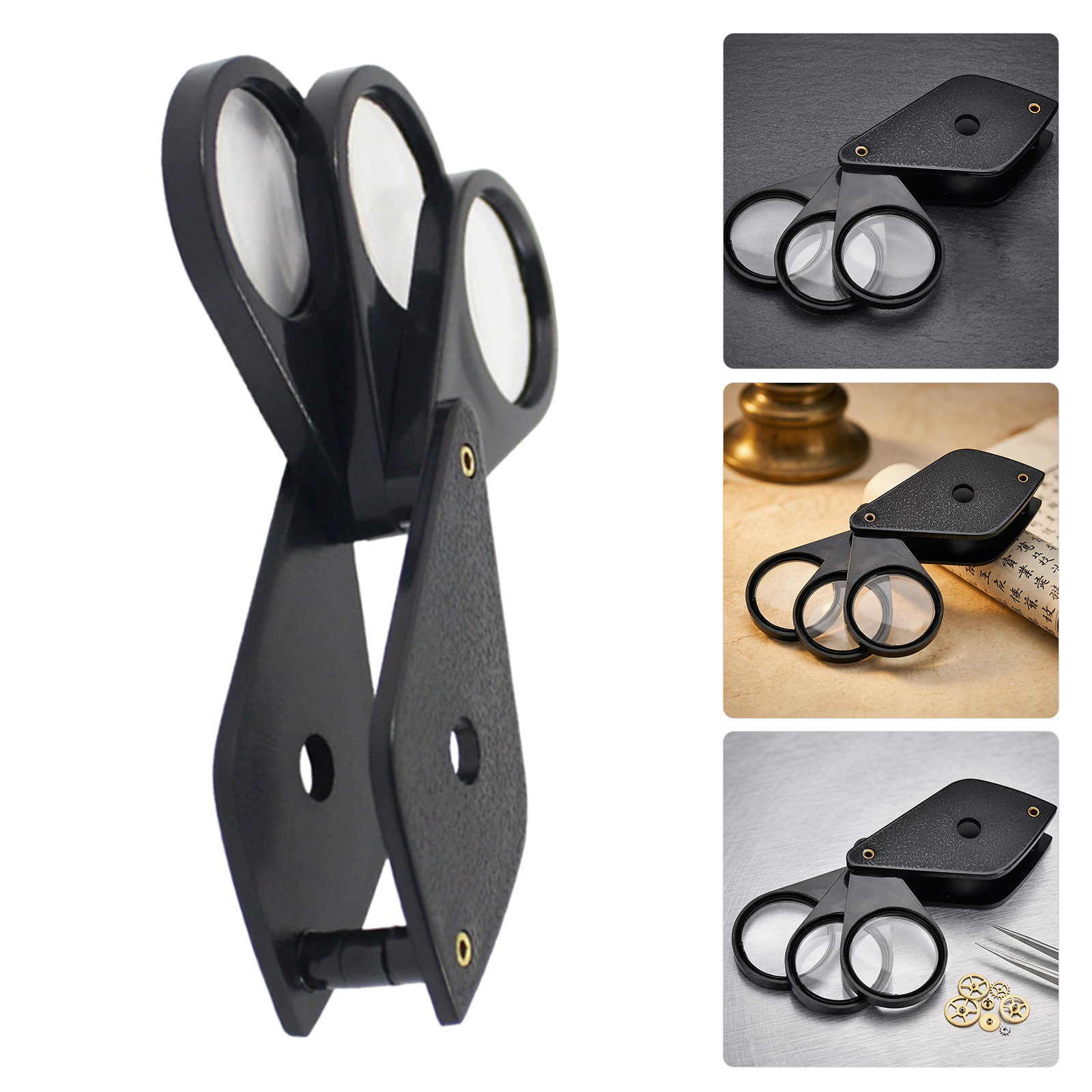 3Pcs 3 Lens Jewelry Magnifier  - Collectors Coins Jewelry & Watches Of Smithtown Photos 评论和价格