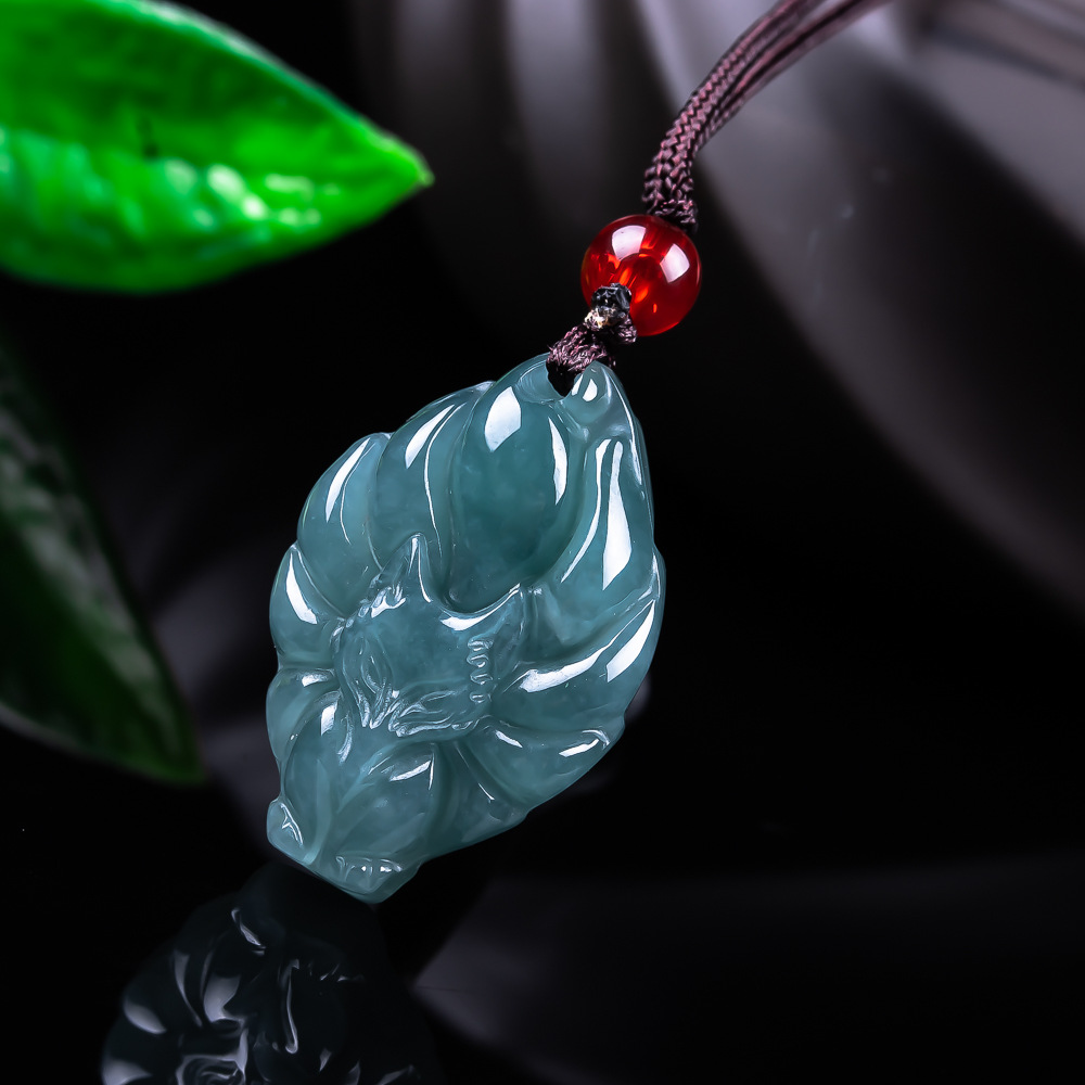 Natural Burmese Jadeite Fox Pe - Jewelry & Watches Sp Z Oo Opinie 评论和价格