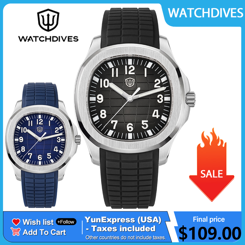 Watchdives WD008 38mm Dive Men - Vintage Pocket Watch 评论和价格