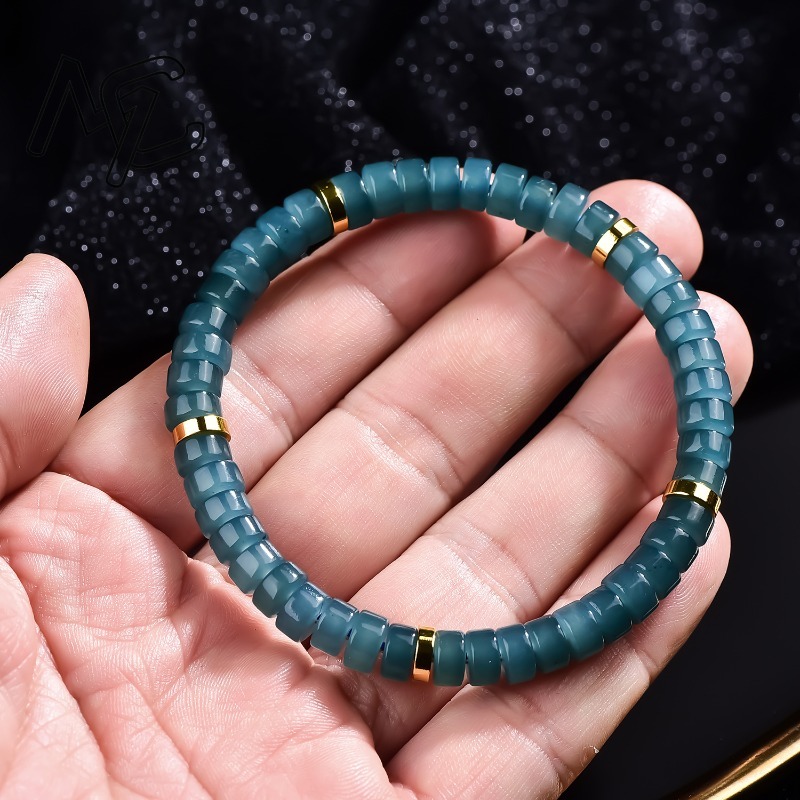 Natural Jadeite Blue Water Aba - Jewelry & Watches Sp Z Oo Opinie 评论和价格