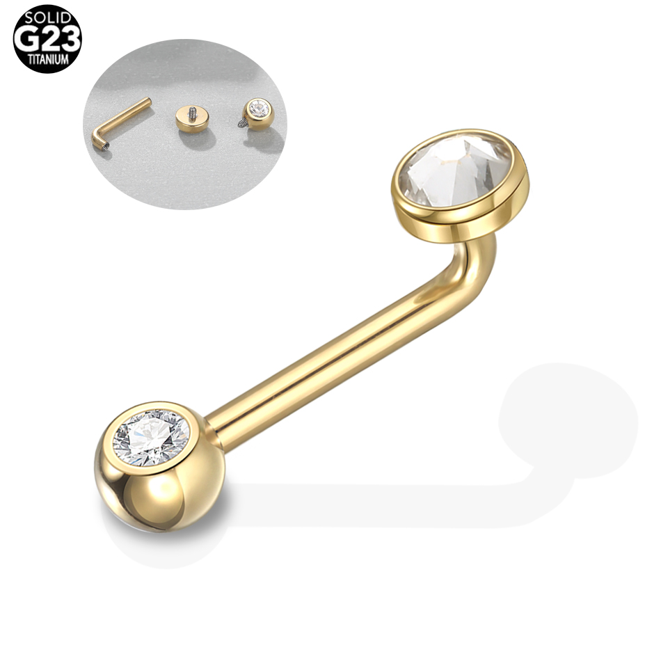 1PC G23 Titanium Christina Ver - Christina Jewelry & Watches Marguerite Ørestik Forgyldt Sølv 评论和价格