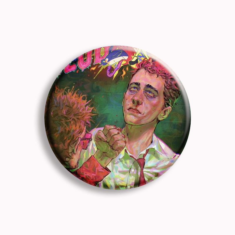 Retro Classic Movie Fight Club - Vintage Brooch Pin 评论和价格