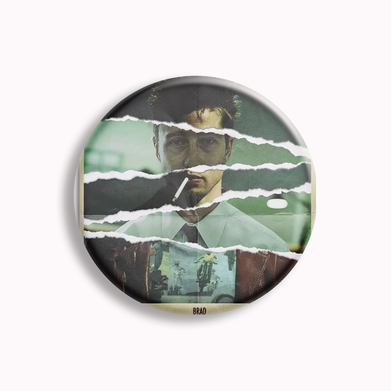 Retro Classic Movie Fight Club - Vintage Brooch Pin 评论和价格