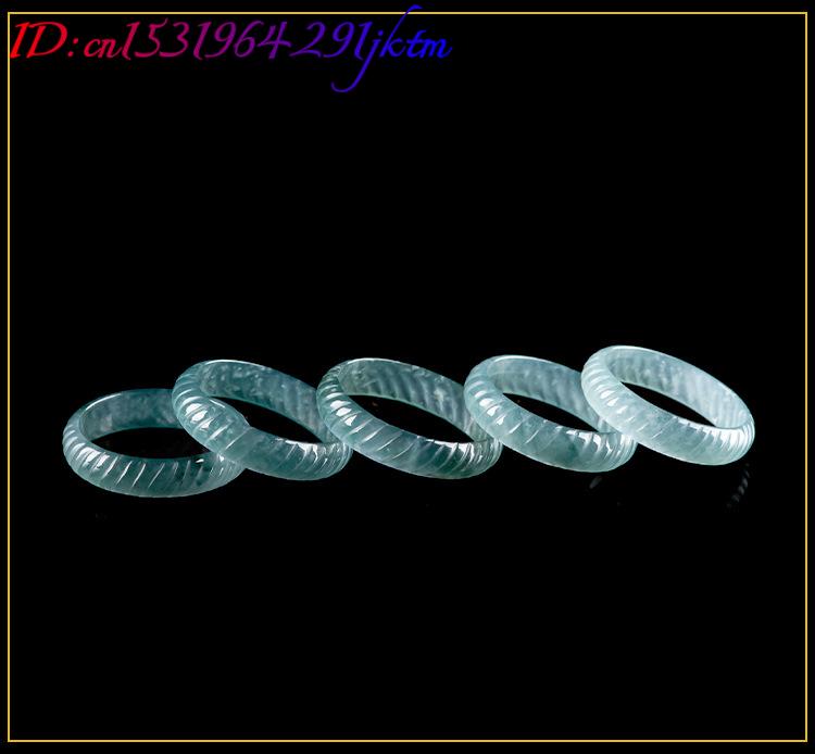 Blue Real Burmese Jadeite Ring - Jewelry & Watches Sp Z Oo Opinie 评论和价格