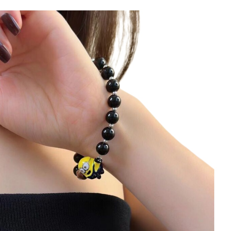 Minimalist Minion Beaded Brace - Luxury Gifts Jewelry & Watches Namfleg Mostar 评论和价格