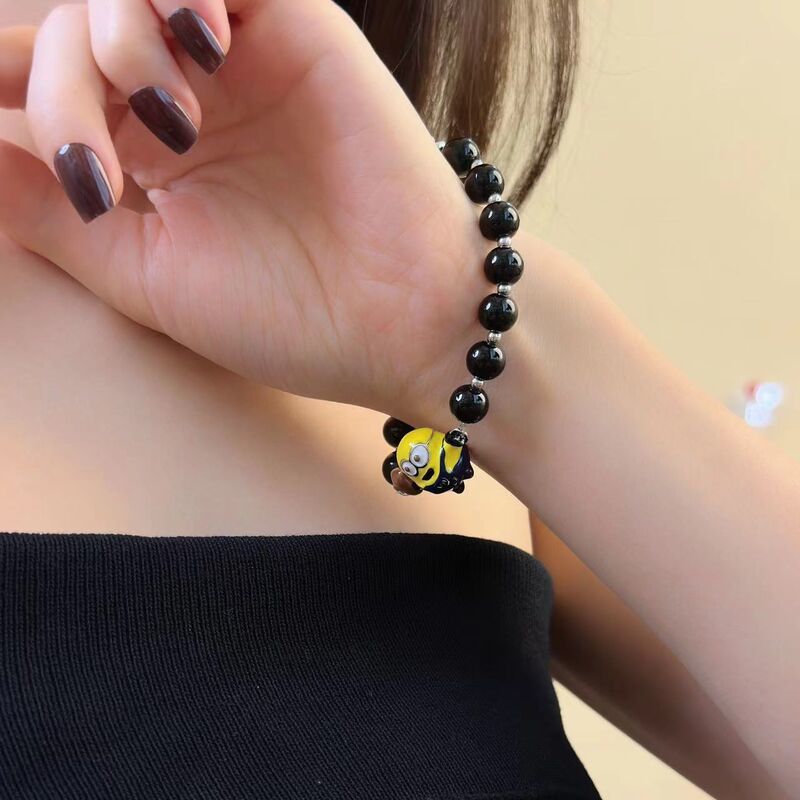 Minimalist Minion Beaded Brace - Luxury Gifts Jewelry & Watches Namfleg Mostar 评论和价格