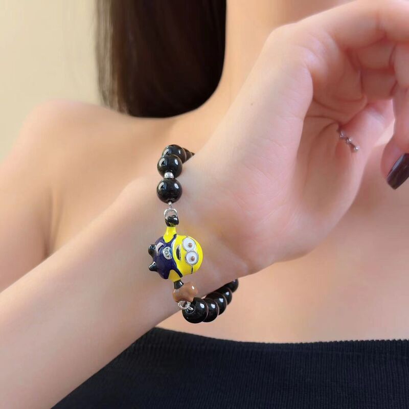 Minimalist Minion Beaded Brace - Luxury Gifts Jewelry & Watches Namfleg Mostar 评论和价格