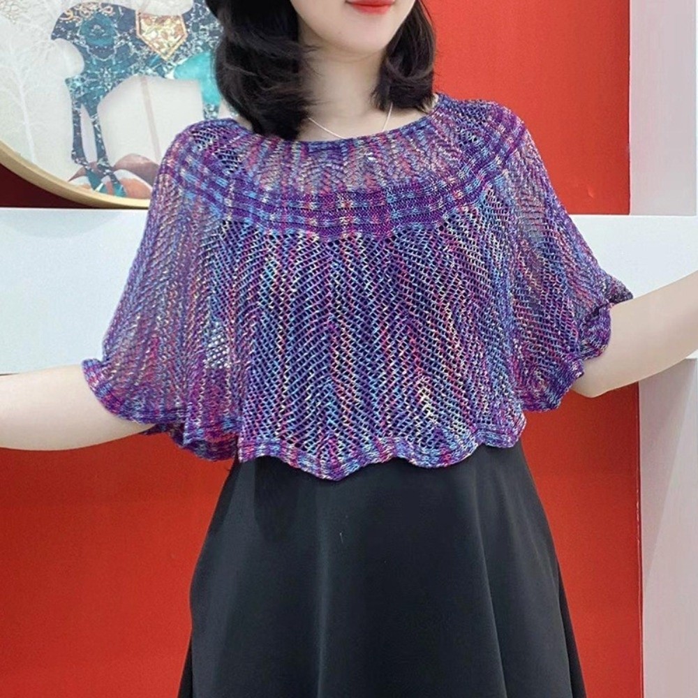 Pullover Style Crochet Shawl P - Vintage Brooch Pin 评论和价格