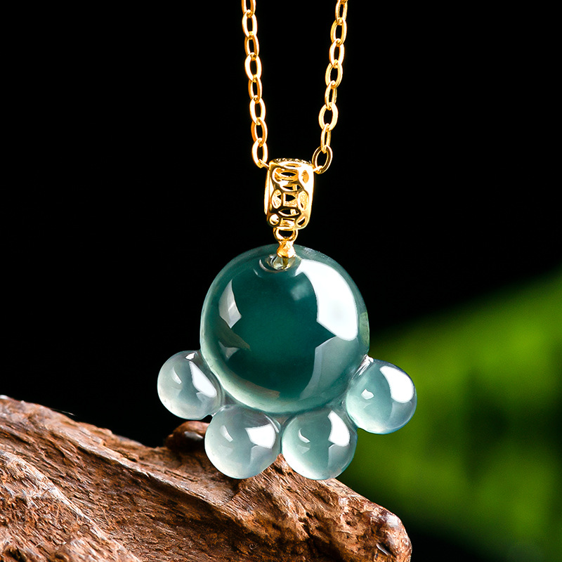 Natural Real Emerald Blue Wate - Jewelry & Watches Sp Z Oo Opinie 评论和价格