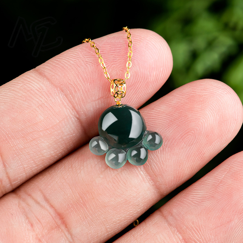 Natural Real Emerald Blue Wate - Jewelry & Watches Sp Z Oo Opinie 评论和价格