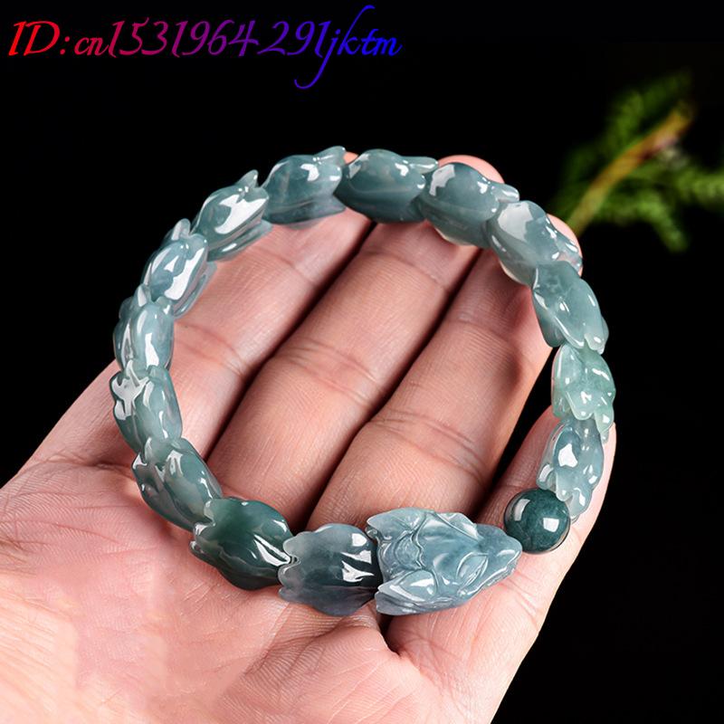 Blue Burmese Jadeite Dragon Br - Jewelry & Watches Sp Z Oo Opinie 评论和价格