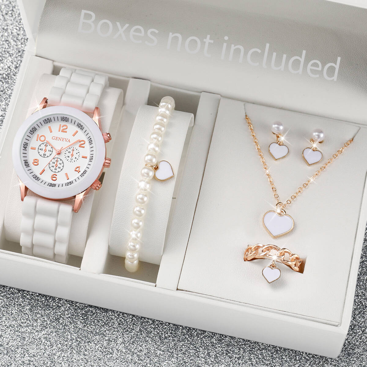 5/6PCS Fashion Women Watches J - Jewelry Watches For Kids 评论和价格