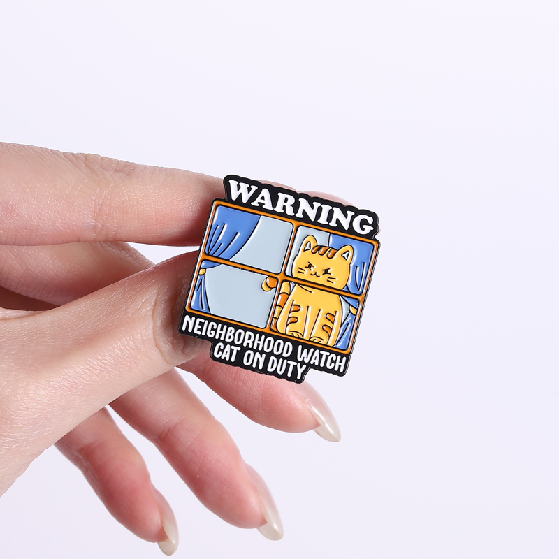 Orange Cat Fan Club Enamel Pin - Jewelry Watches For Kids 评论和价格