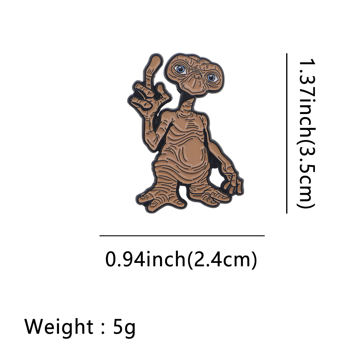 Vintage Funny Alien Enamel Car - Vintage Brooch Pin 评论和价格
