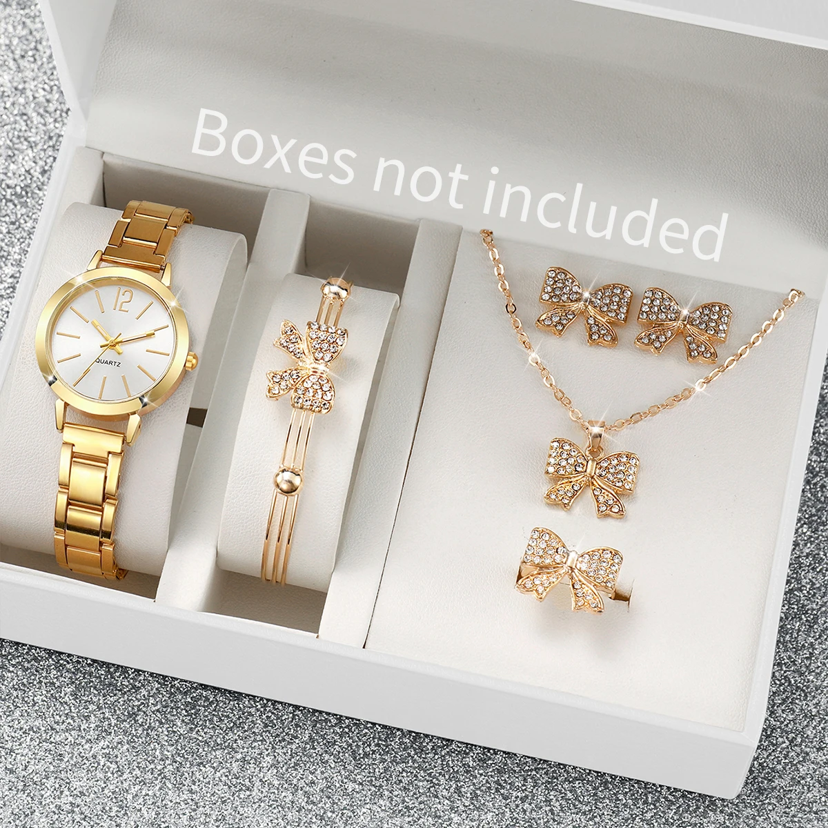 6PCS/Set Fashion Women Watches - Jewelry Watches For Kids 评论和价格