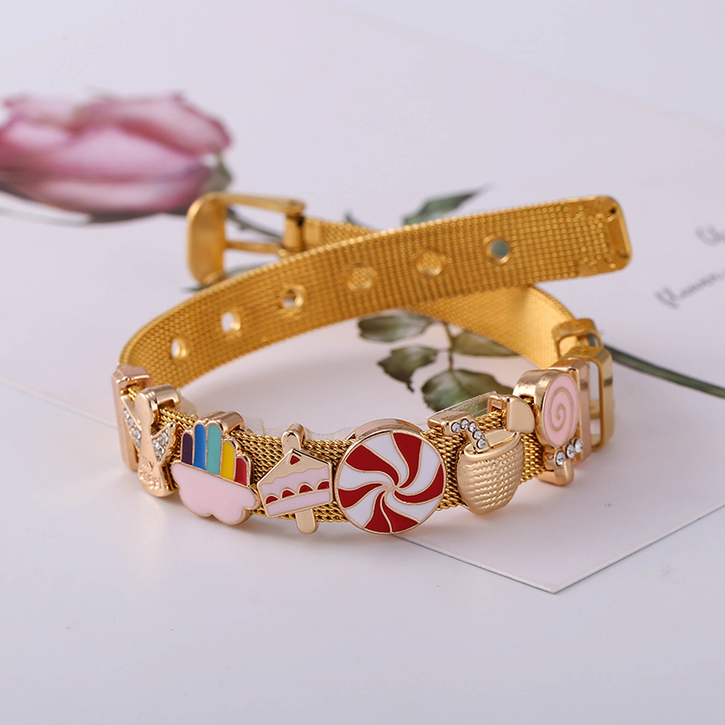 Gold Color Stainless Steel Str - Jewelry Watches For Kids 评论和价格